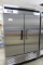 Migali 2-Door Stainless Freezer