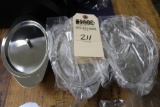 Capco Stainless Servers w/lids