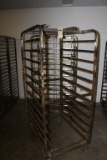 Double Sheet Pan Rack on Castors