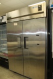 True Stainless 2-Door Freezer