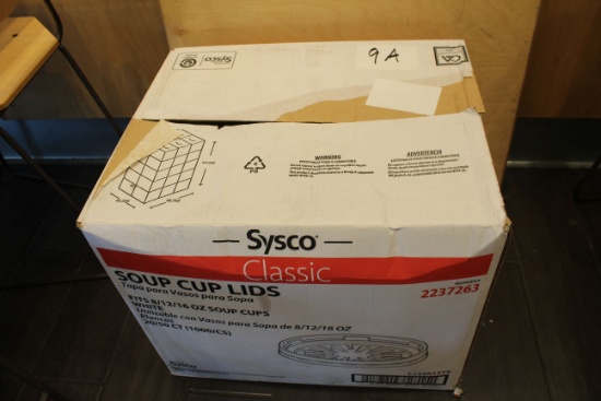 Box of Soup Cup Lids