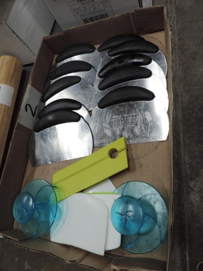 Lot of Dough Scrapers