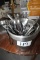 Stainless Bin & Ladels