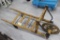 Single Wheel Wooden Cart