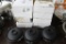 Stone pots w lids