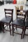 Wooden Padded Chairs