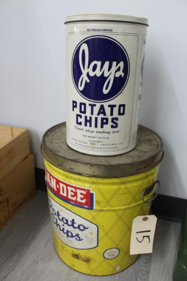 Vintage Advertising Cans