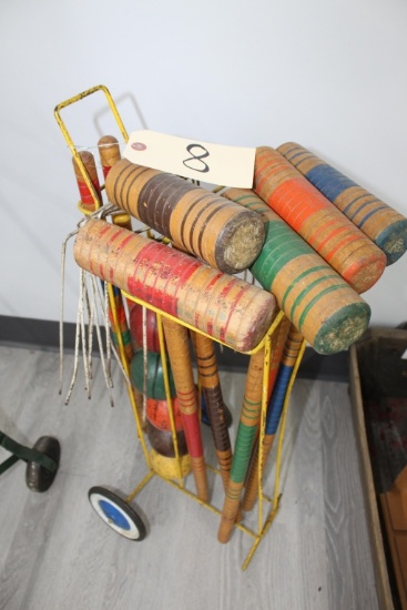 Vintage Croquet Set
