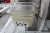 Plastic 1/6 Pans