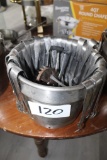 Stainless Bins & Tongs
