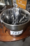 Stainless BIns & Ladels