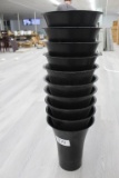 Stack of Flower pots for cooler