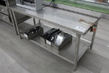 Stainless Table w/ Shelf