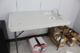 Fish Fillet Table w/ Faucet