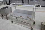Chicken Breading Cart on Castors