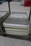 Stack of Plastic Trays