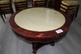 Granite Top Round Table