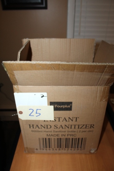 Case of Hand Santitizer