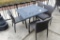 Outdoor Patio Table & 4 Chairs