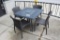 Outdoor Patio Table & 4 Chairs
