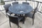 Outdoor Patio Table & 5 Chairs