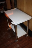 Stainless Table on Castors