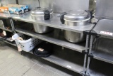 Stainless Shelving Unit & Rice Warmers