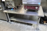 Stainless Equipment Cart on Castors