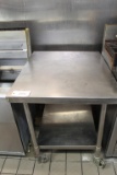 Stainless Table on Castors