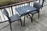 Outdoor Patio Table & 2 Chairs