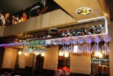 Wine & Glass Rack w/ Led Lighting