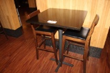 High Top Table & 2 Chairs