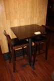 High Top Table & 2 Chairs