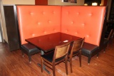 High End Restaurant Booth Unit