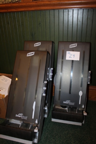 Dixie Spoon Fork Knive Dispensers