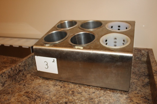 Stainless Flatware Holder