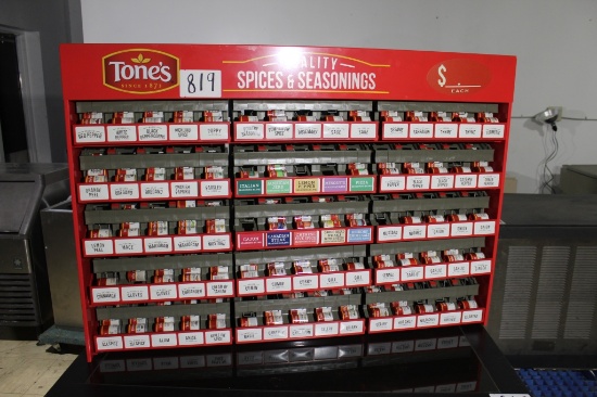 Spice & Seasonings Dispenser Unit