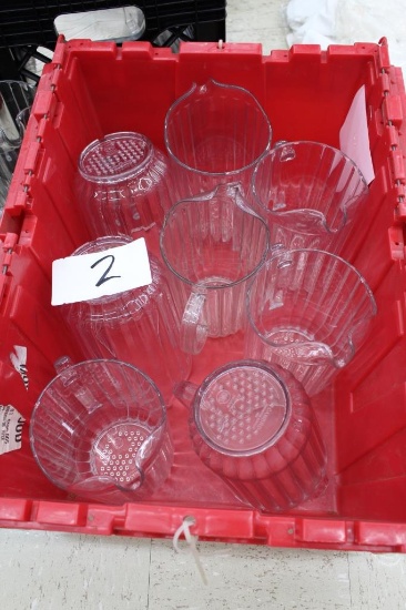Lot of Plastic Pitchers