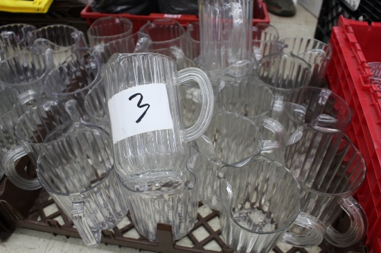 Lot of Plastic Pitchers