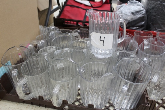 Lot of Plastic Pitchers