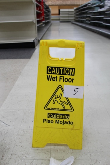 Wet Floor Sign