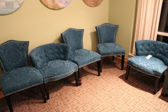 Set of Plush Chairs