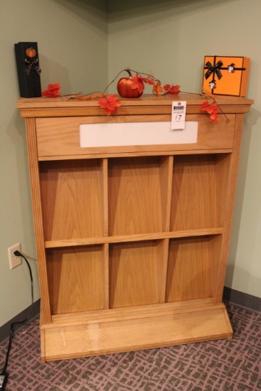 Wooden Magazine & Book Stand