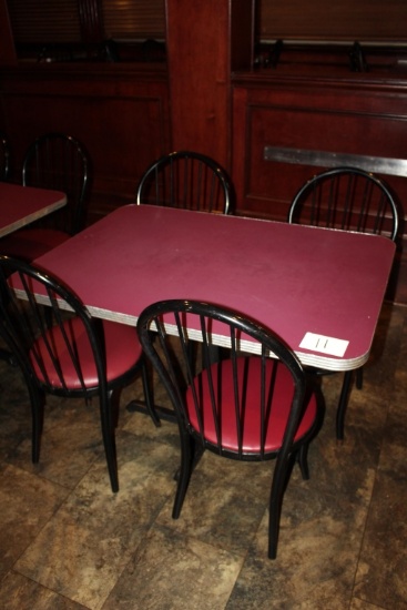 Table & 4 Chairs