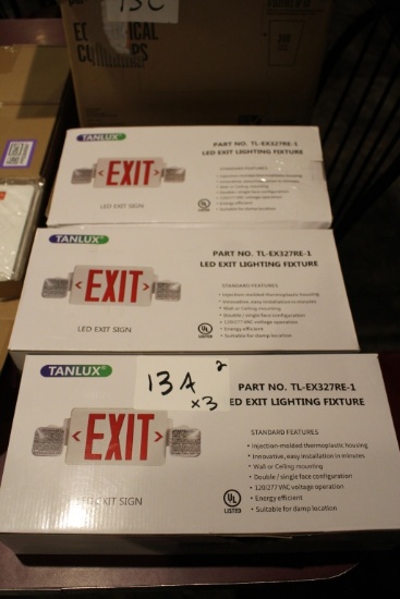 Led Exit Light Fixtures