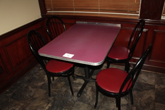 Table & 4 Chairs