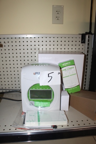 U Punch Time Clock & Cards