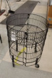 Wire Display on Castors