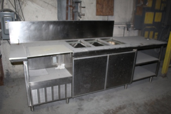 Stainless Refrigerated Prep Station