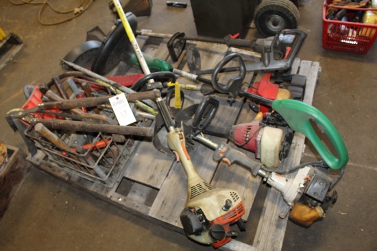 Pallet of Weed Trimmers